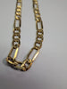 9ct Gold Figaro Chain 20"