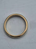 18ct Yellow Gold Wedding Band Ring - 6.31 Grams - Size P