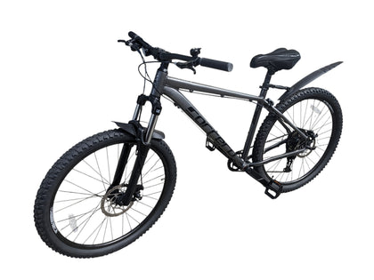 Carrera Vengeance Mountain Bike Gun Metal L 8 speed