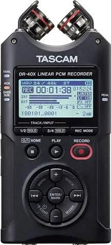 Tascam DR-40X Four Track Digital Audio Recorder