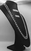 925 SILVER HALLMARKED, OVAL CURBED, 24" 151.75- Brand New