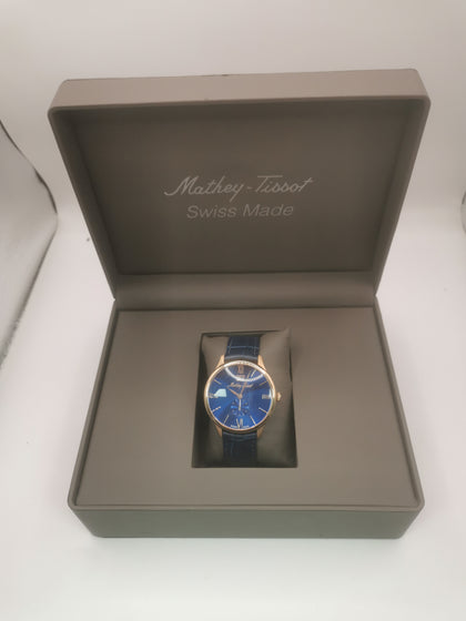 Mathey-Tissot Edmond Quartz H1886QPBU watch Boxed