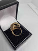 9ct Yellow Gold Knotted Ring - Size L - 9.6 Grams