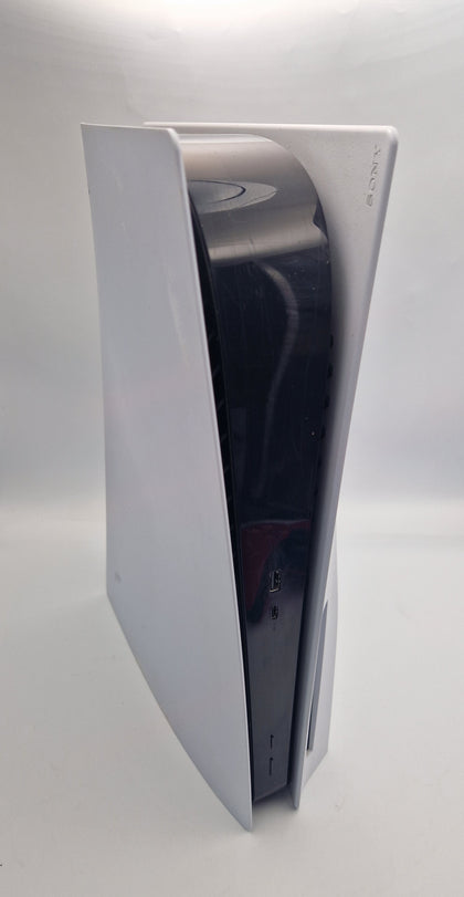 Sony PlayStation 5 825GB white Console with red controller and all leads UNBOXED