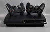 Playstation 3 Slim Console 160GB Black with 2x Black Controllers