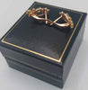 14ct yellow gold butterfly earrings 2.98g hallmarked Boxed