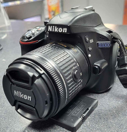 Nikon D3300 Digital Camera With Nikon AF-P Nikkor 18-55mm 1:3.5 - 5.6G Lens