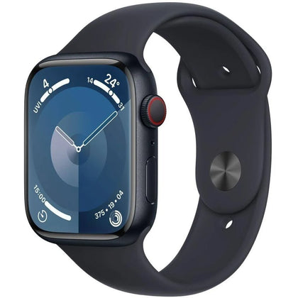 Apple Watch Series 8 GPS/Cellular 45mm Aluminium Midnight - Sport Band Black