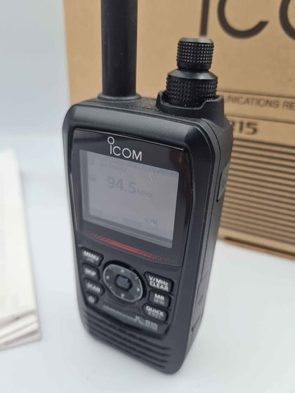 Icom IC-R15 wideband handy receiver 108~500MHz AM/FM reception compatible **LIKE NEW**