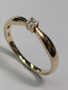 9ct Gold Diamond Ring Size M