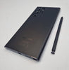 Samsung Galaxy S22 Ultra 128GB black smartphone unlocked unboxed