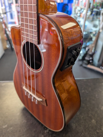 Ohana Left Handed Ukulele Ck-35gce-lh