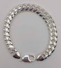 *BRAND NEW* 925 silver bracelet 53.6g 8.5" boxed