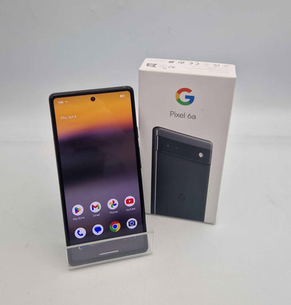 Google Pixel 6a - 128GB - Charcoal Grey - Unlocked/Open **BOXED**
