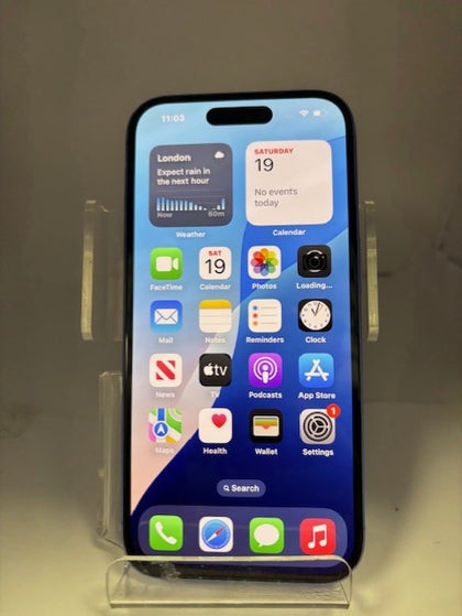 Apple iPhone 16 - 128 GB - Ultramarine 100% Battery