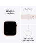 Apple Watch Series 10 - 46mm - GPS - Rose Gold Aluminium Case - Light Blush Sport Band - M/L