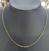 9ct gold chain 18"