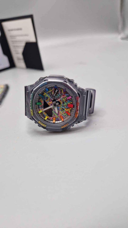 AX IFLW Casio G-Shock Casio-Oak 'Licorice Rush' Special Edition Quartz Watch - Boxed With Card