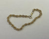 9ct Gold Rope Design Bracelet