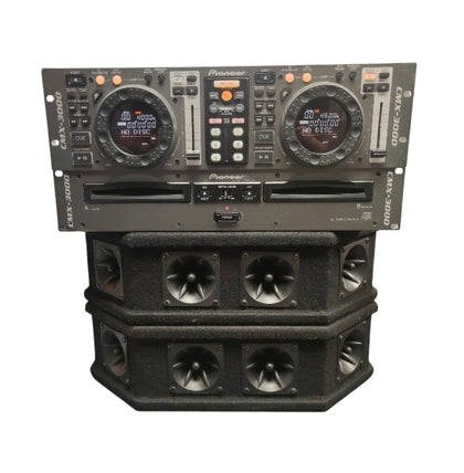 Pioneer CMX-3000 Twin CD Deck w/Soundlab Pro Power Series Speaker**Unboxed** COLLECTION ONLY