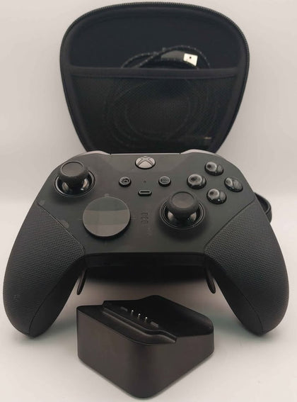 Official Xbox elite black series 2 controller with case & all parts unboxed