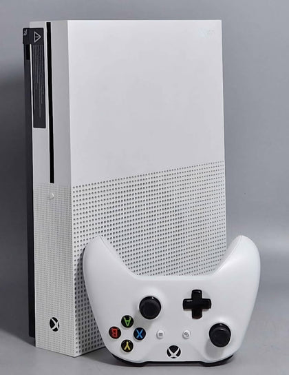 Xbox One S Console, 500GB, White, Boxed