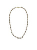 Yellow and White Gold Necklace - 9ct - 12.45g - 15.5"