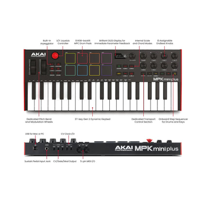 Akai Professional MPK Mini Plus Keyboard