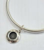 Pandora Signature logo charm bangle