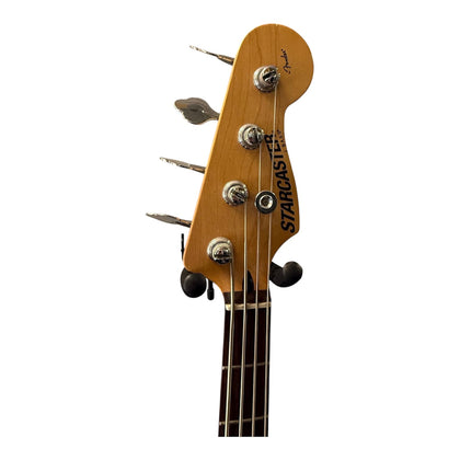 Vintage 2009 Starcaster J Bass By Fender Black