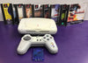 SONY PSone Console BUNDLE - White - inc. Third Party Controller, Memory Card & Cables ***inc.  9 GAMES INCLUDED***