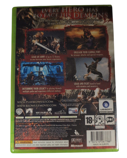 Microsoft Xbox 360 Beowulf The Game 