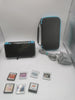 NEW 2DS XL Console, w/AC Adapter, Black & Turquoise, Unboxed