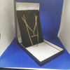 9K Gold Necklace (375 Hallmarked & Tested) Weight: 4.4 Grams, 18" Approx Length-- Box Included