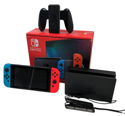 Nintendo Switch Console - Neon Red/Blue