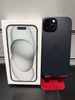 *cracked screen* iPhone 15 Black 128GB