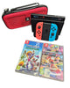 Nintendo Switch Neon Console with 2 Games and Case