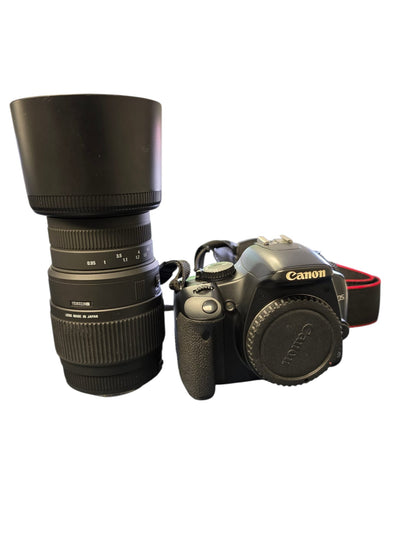 Canon EOS 450D SLR Digital Camera + 70-300MM Lens