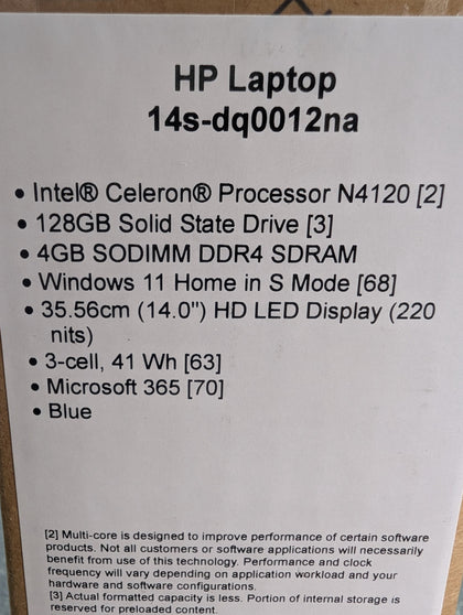 BRAND NEW HP LAPTOP BOXED PRESTON STORE