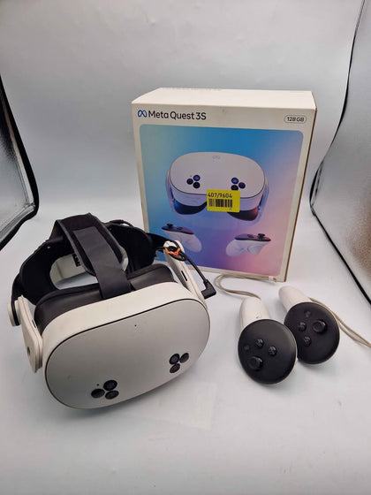 **DEAL** Meta Quest 3S All-In-One VR Virtual Reality Headset – 128GB – With Controllers - Boxed