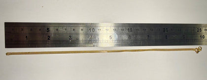 18CT Gold Curb Chain 20 Inch