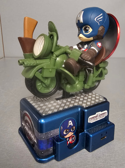 Official Hot Toys Marvel Captain America CosRider 15cm Figure