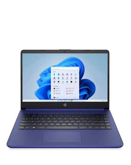 HP Stream 14s-dq0012na 14in Celeron 4GB 128GB Laptop - Blue
