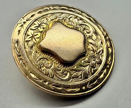 9CT GOLD BADGE
