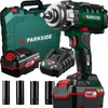 Parkside 20V Cordless Vehicle Impact Wrench PASSK 20-Li B2 ( + 2.0ah Battery, Charging Station ) & Case