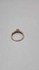 9CT Yellow Gold Ring With Centre Stone (Not DIA) - Size O - 2.0 Grams