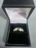 9ct WHITE GOLD RING 375 3.8G Size V HM