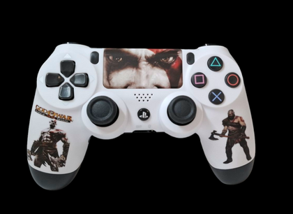 Sony PS4 Dualshock Control pad God of War Sparta Design