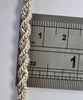Silver Rope Chain 20"
