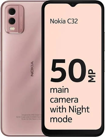 Nokia C32 Dual Sim - 64gb 4gb Ram - Beach Pink - Unlocked